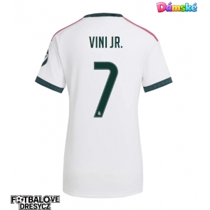 Real Madrid Vinicius Junior #7 Dámské Domácí Dres 2026-27 Krátký Rukáv Real Madrid Vinicius Junior #7 Dámské Domácí Dres 2026-27 Krátký Rukáv
